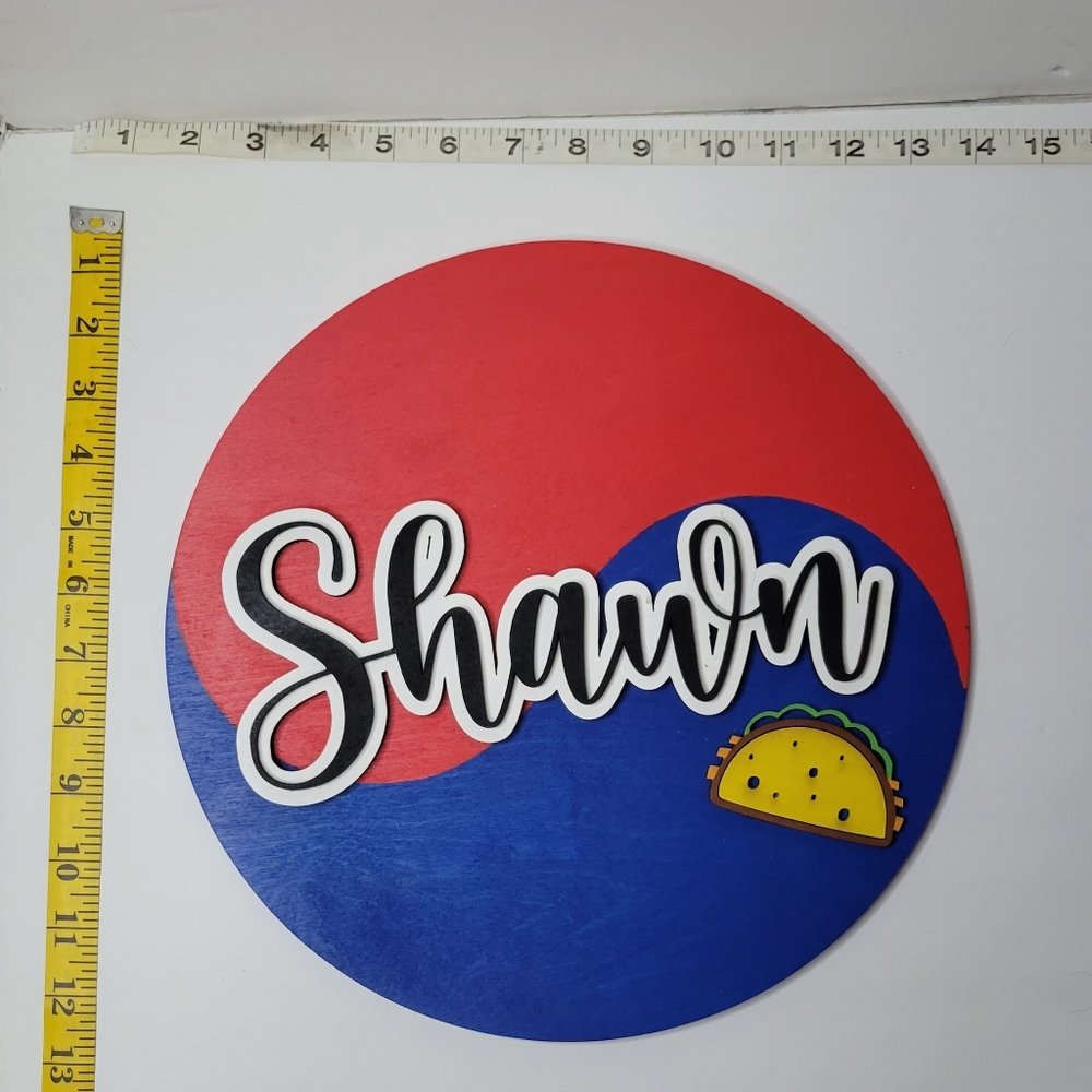 Wood Shawn Decor with TacoCrafted on C&C MachineWould be fun to add a hook to